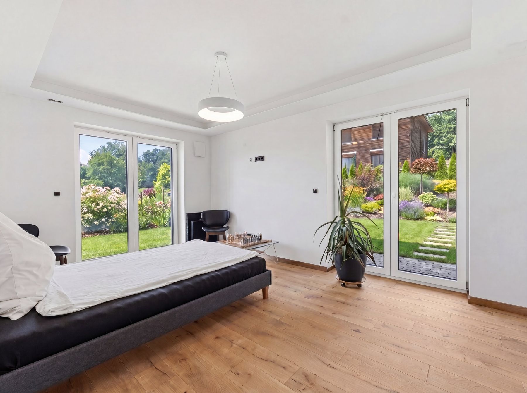 Visualisierung Schlafzimmer Mehrfamilienhaus Odelzhausen